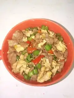 Make Beef eggs and chili step 7