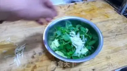 Make A mustard cucumber step 1