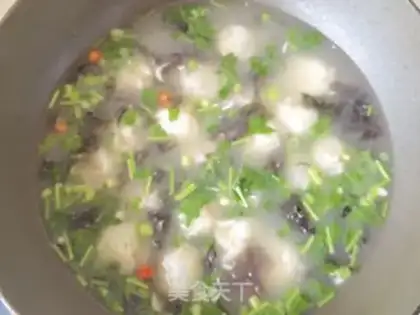 Make Duck stand soup step 9