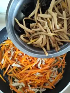 Make Scrambled carrots step 7