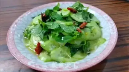 Make A mustard cucumber step 6