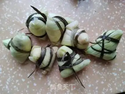 Make Corn leaf, cheesy step 11