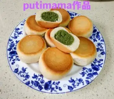 Make Green Bean Sandcake step 7