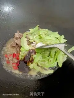 Make Scrambled beef step 4