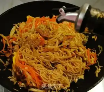 Make Three fresh noodles step 10