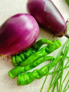 Make Pepper eggplant bag step 4