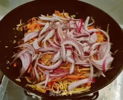 Make Three fresh noodles step 11