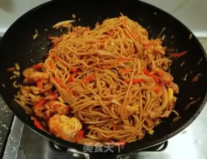 Make Three fresh noodles step 12