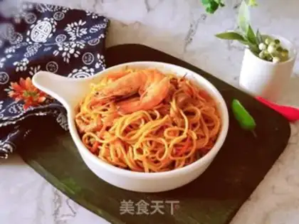 Make Three fresh noodles step 13