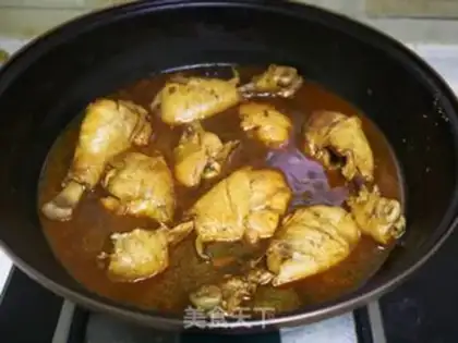Make Chicken leg with sauce step 8