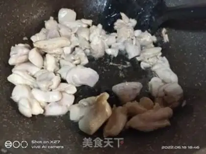 Make Fries, fried chicken step 1