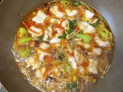 Make Shrimp chips step 17