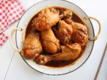 Make Chicken leg with sauce step 9