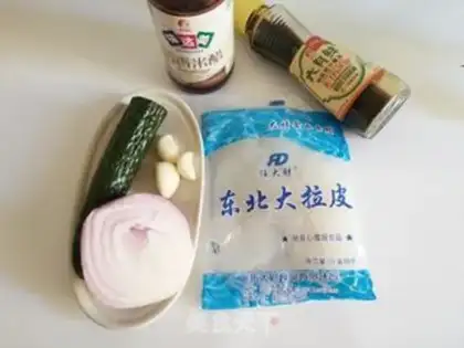 Make cucumber piping step 0