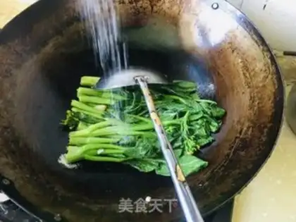 Make Garlic cabbage step 2