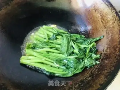 Make Garlic cabbage step 3