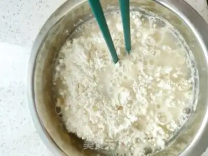 Make Onion pancakes step 3