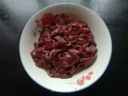 Make Boiled cow liver step 1