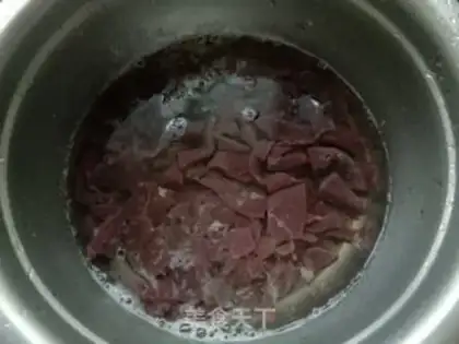 Make Boiled cow liver step 2