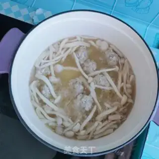 Make cucumber meatball soup step 11