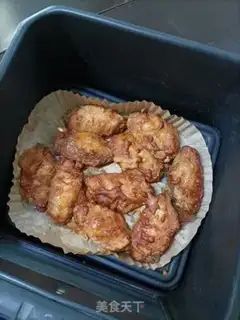 Make Air-cooked chicken wings step 4