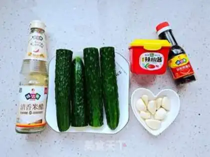 Make Soy cucumber step 0