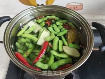 Make Salt-water beans step 4