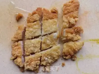 Make Curry chicken chops step 7