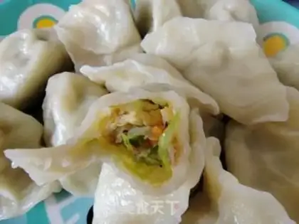Make cucumber eggs and carrot dumplings step 12