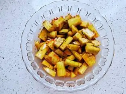 Make Soy cucumber step 8