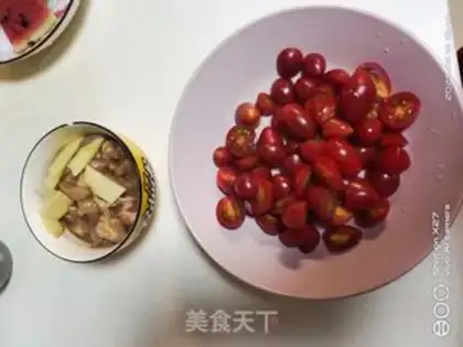 Make Holy fruit and chicken chest step 0