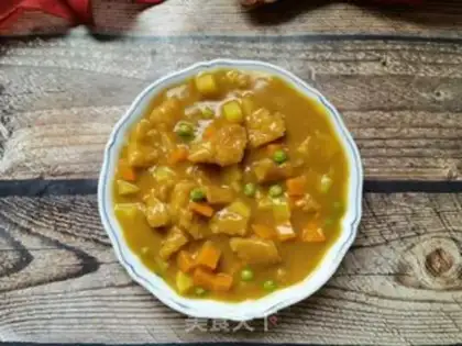 Make Curry chicken chops step 11