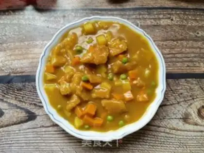 Make Curry chicken chops step 12