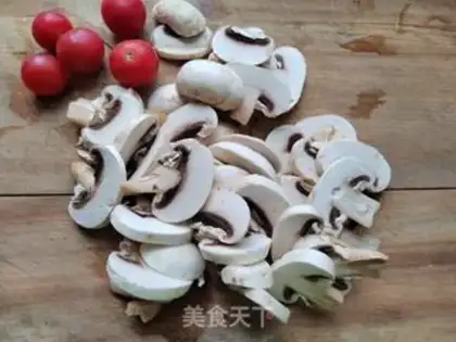 Make Scrambled mushrooms step 2