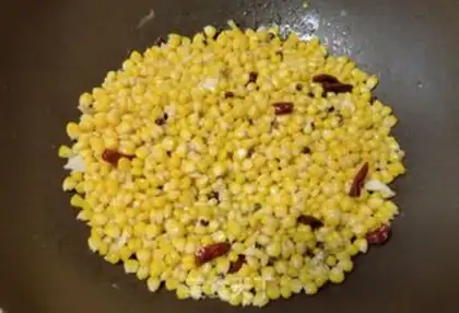 Make Thirteen spicy corn step 4