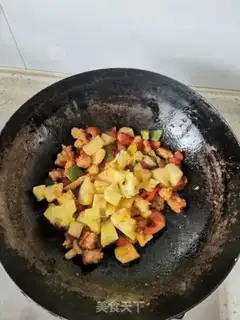 Make Old pineapple meat step 10