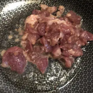 Make Garlic fried meat step 7