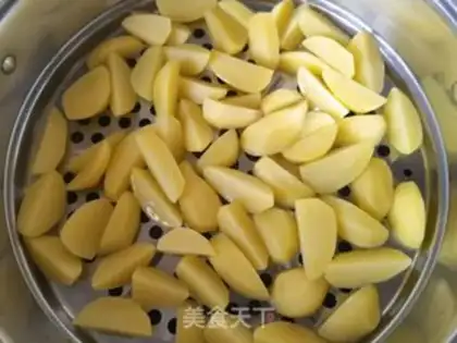 Make ♪ Spicy little potato ♪ step 4