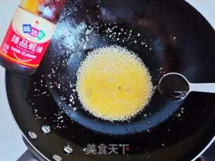Make Garlic fan saffron step 3