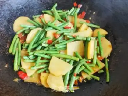 Make Potato chips, soybeans step 7