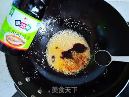 Make Garlic fan saffron step 4