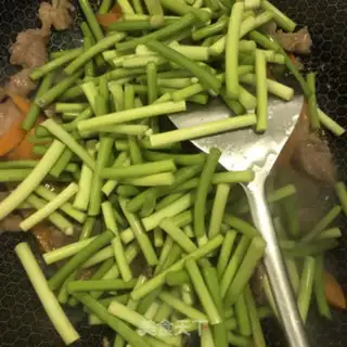 Make Garlic fried meat step 10