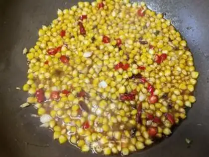 Make Thirteen spicy corn step 8