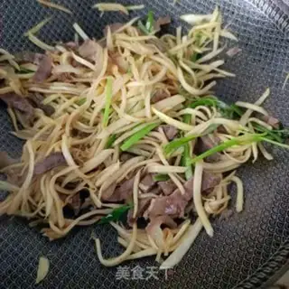 Make Beef fried white step 8