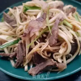 Make Beef fried white step 9