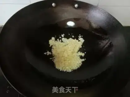 Make Garlic sausage steam fans step 4