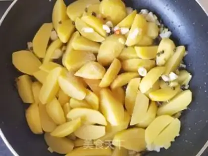 Make ♪ Spicy little potato ♪ step 7