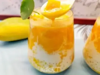 Make Coconut mango Simirou step 7