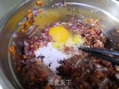 Make Time beef cake step 4