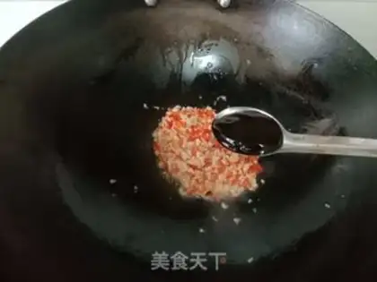 Make Garlic sausage steam fans step 6